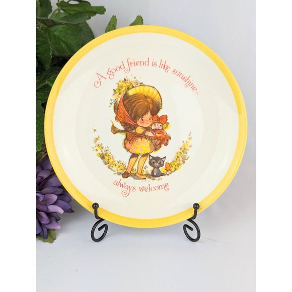 A Good Friend is Like Sunshine Decorative Plate | Vintage Friendship Friend Gift - Picture 2 of 8